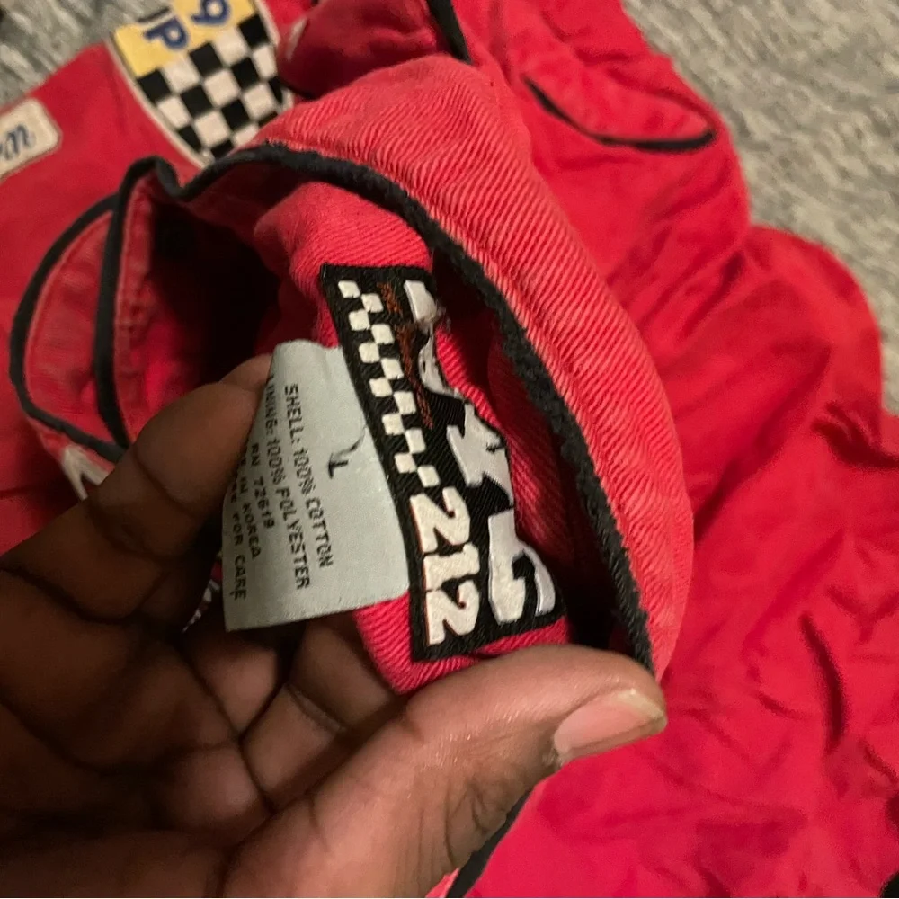 NASCAR Racing NYC 212 World Racing series X Large Red Jacket - Picture 7 of 7